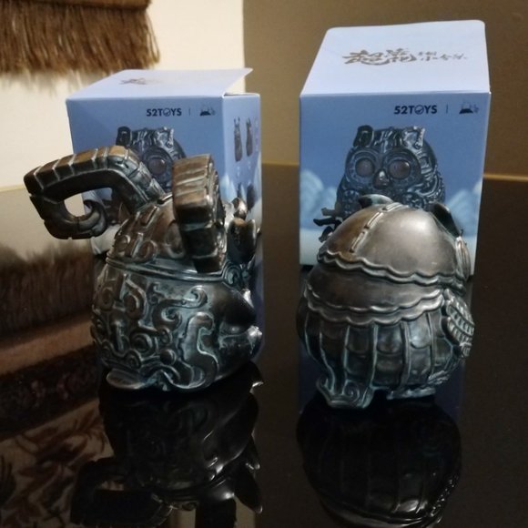 52TOYS x Hyperactivation Owl + Ram Bronze Ware Blind Box Series Figures - Picture 7 of 10